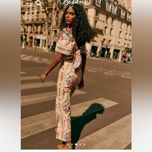 Farm Rio x Sezane Linen Set